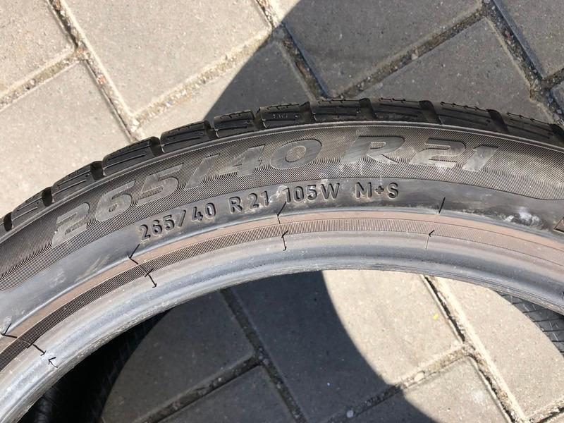 1x 265/40R21 105W PIRELLI SOTTOZERO 3 B WINTERREIFEN 2017 #1193 – Bild 2
