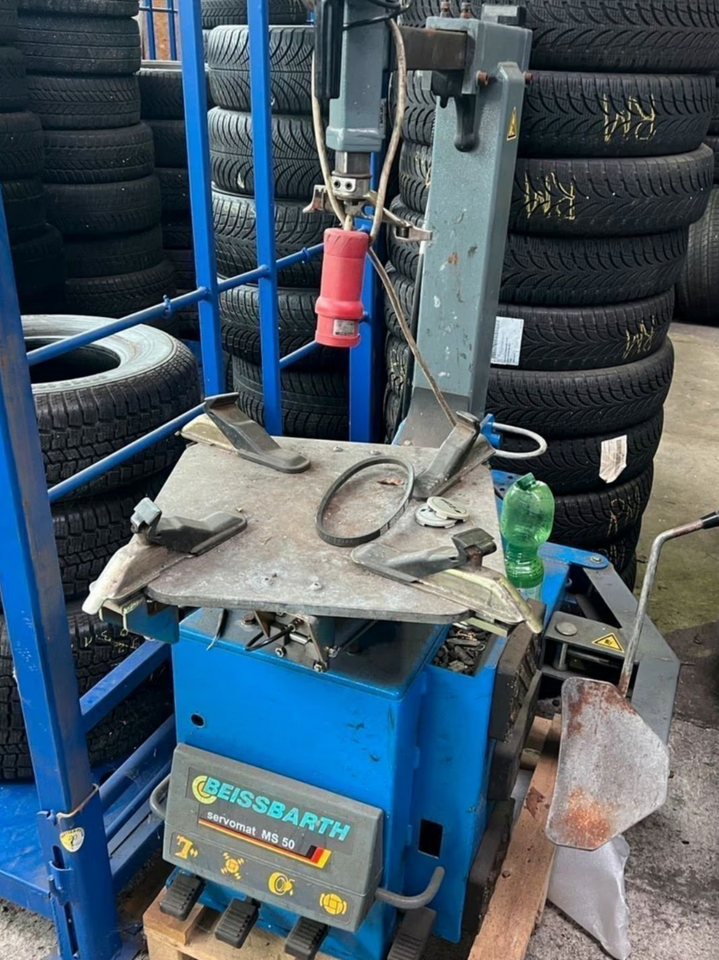 BEISSBARTH SERVOMAT MS50 REIFEN MONTAGE MASCHINE