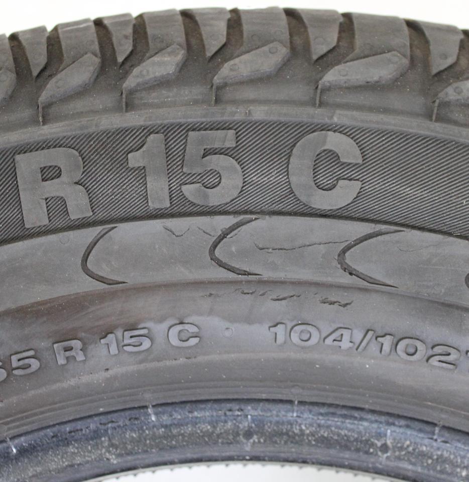 4x 215/65R15C 104/102T CONTINENTAL VACNO 2 SOMMERREIFEN #1I5U – Bild 10