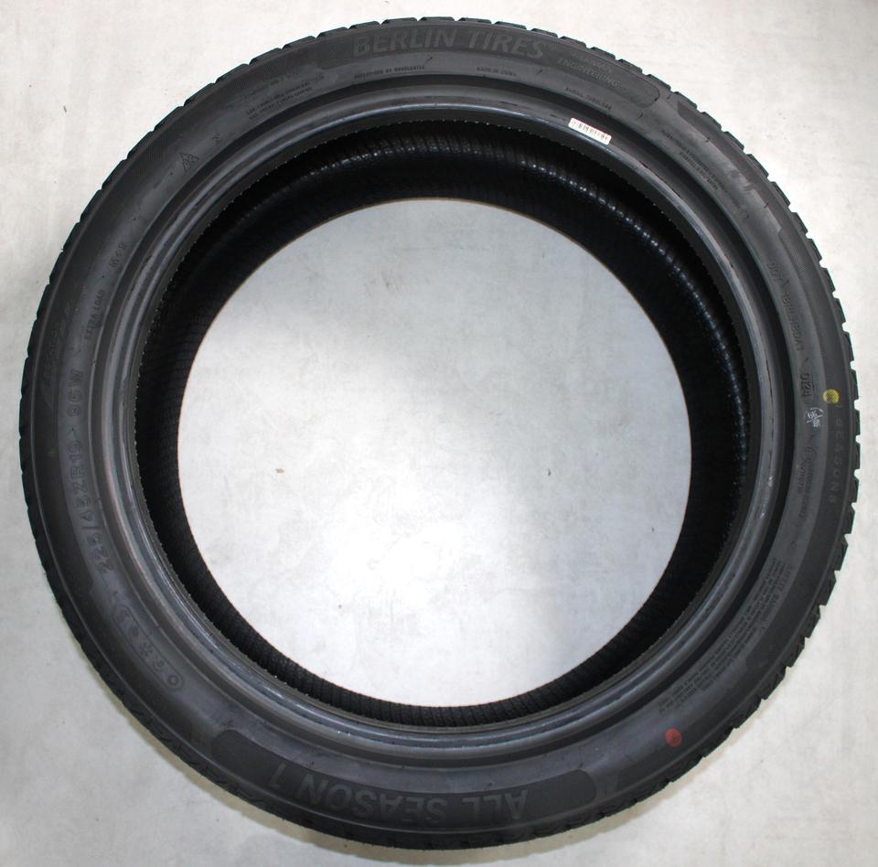 4x 225/45R19 96W BERLIN TIRES GANZJAHRESREIFEN 2024 XL NEU #1QDH – Bild 7