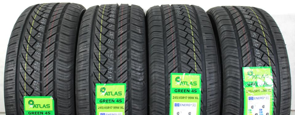 4x 245/45R17 99W ATLAS GREEN 4S GANZJAHRESREIFEN 2024 XL #1QVH – Bild 2