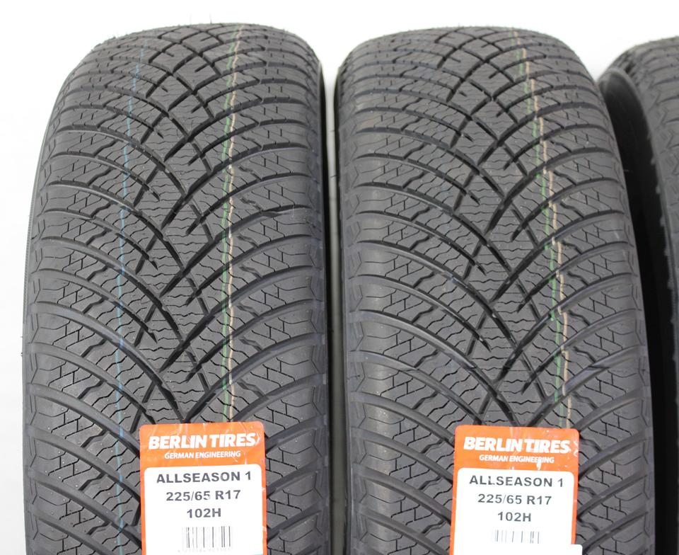 4x 225/65R17 102H BERLIN TIRES GANZJAHRESREIFEN 2024 #1QVL – Bild 3