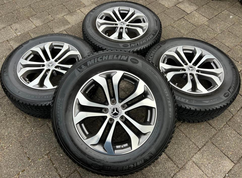 ORIGINAL 17" ALU WINTERRÄDER MERCEDES GLC-KLASSE 204X X253 #1Q7V