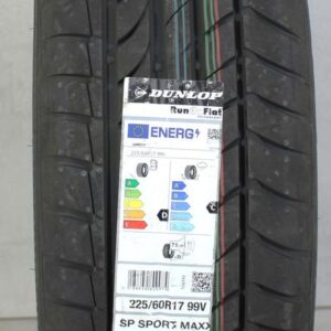 1x 225/60R17 99V DUNLOP SPORT MAXX TT RUNFLAT 2021 * #1CTJ