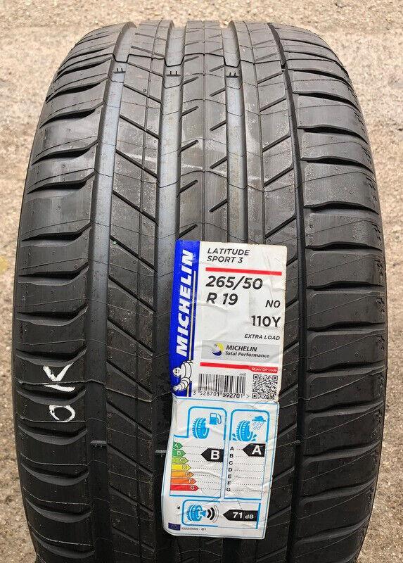 1x 265/50R19 110Y MICHELIN LATITUDE SPORT 3 N0 NEU 2017 #6526