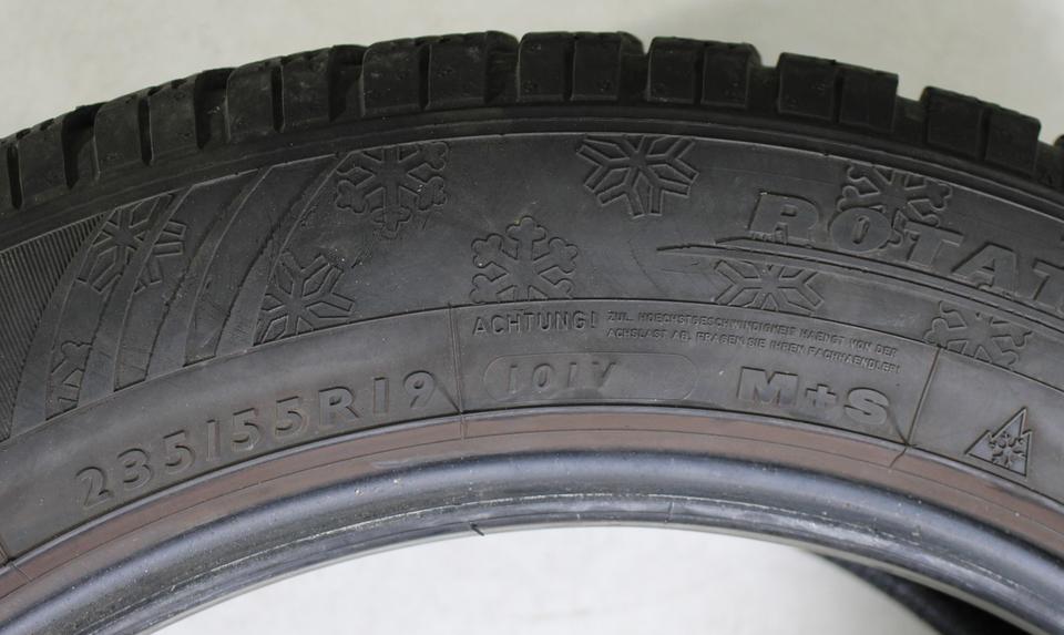 4x 235/55R19 101V DUNLOP SP WINTER SPORT 4D WINTERREIFEN #1OPB – Bild 7