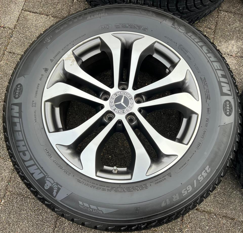ORIGINAL 17" ALU WINTERRÄDER MERCEDES GLC-KLASSE 204X X253 #1Q7V – Bild 5