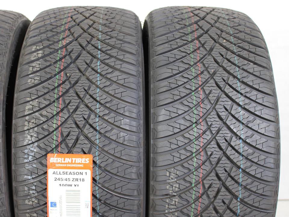 4x 245/45R18 100W BERLIN TIRES GANZJAHRESREIFEN 2022 XL #1IWQ – Bild 4
