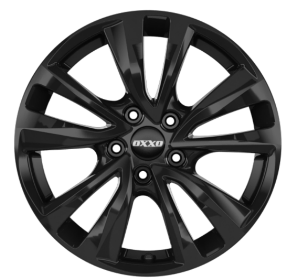 AUDI A3/A4/A6 OXXO OBERON 5 BLACK 7x16 ALUFELGEN NEU – Bild 2