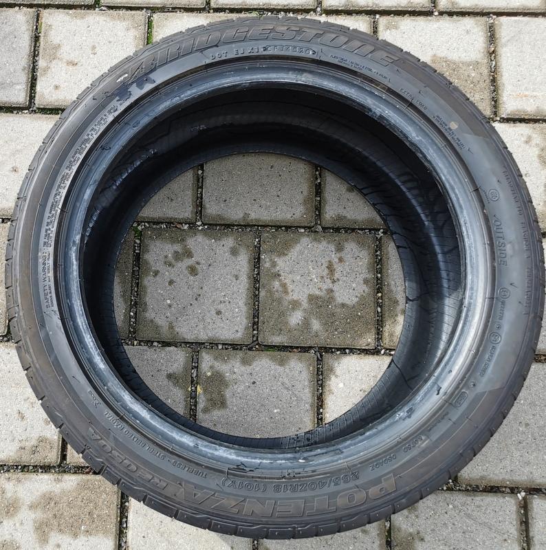 1x 265/40R18 101Y BRIDGESTONE POTENZA RE050 5MM 2020 #7301 – Bild 3
