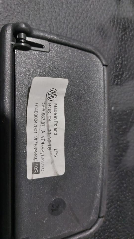 KOFFERRAUMABDECKUNG LADERAUM ABDECKUNG VW TOURAN II 5T – Bild 2