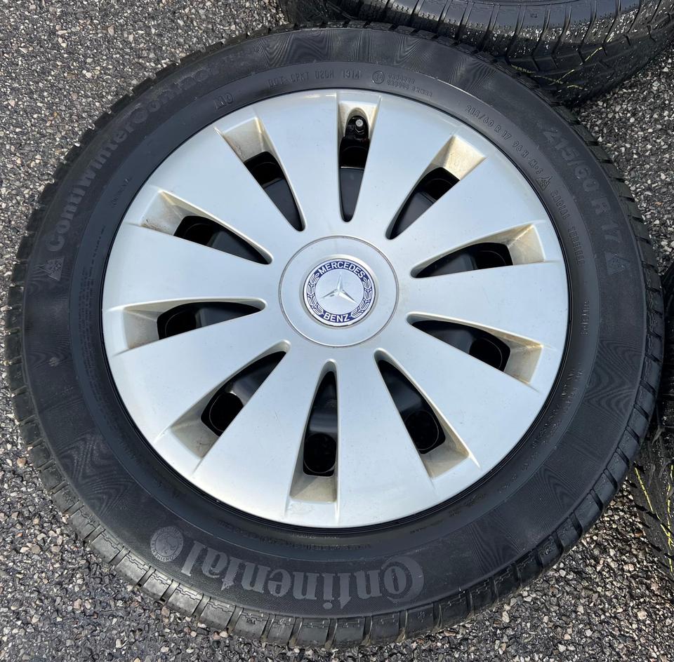 ORIGINAL 17" WINTERRÄDER MERCEDES GLA KLASSE X156 215/60R17 #1DQL – Bild 5