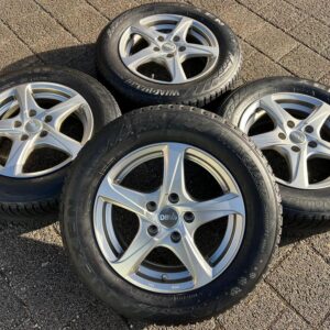 ALU WINTERRÄDER VW GOLF TOURAN CADDY SEAT LEON ALTEA SKODA #247Z