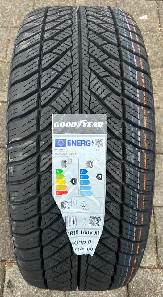 1x 245/45R18 100V GOODYEAR ULTRA GRIP 8 PERFORMANCE 2023 #1Q6S