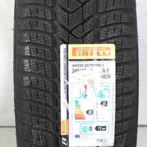 1x 245/45R20 103V PIRELLI SOTTOZERO 3 RUNFLAT RSC NEU 2018 #1PBG