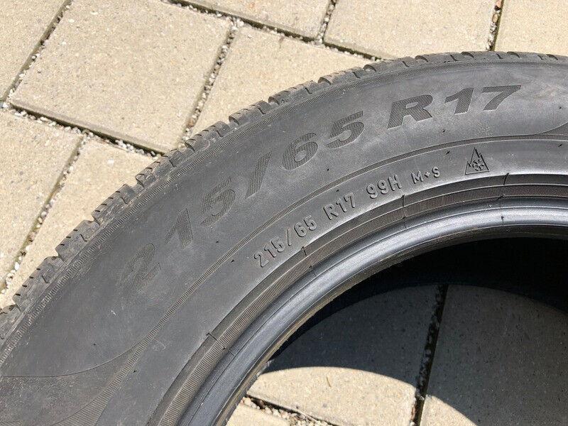 4x 215/65R17 99H PIRELLI SCORPION WINTER WINTERREIFEN #5914 – Bild 5