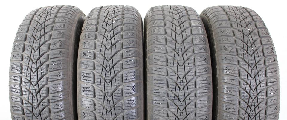 4x 215/70R16 100T DUNLOP SP WINTER SPORT 4D WINTERREIFEN #1Q2H – Bild 2