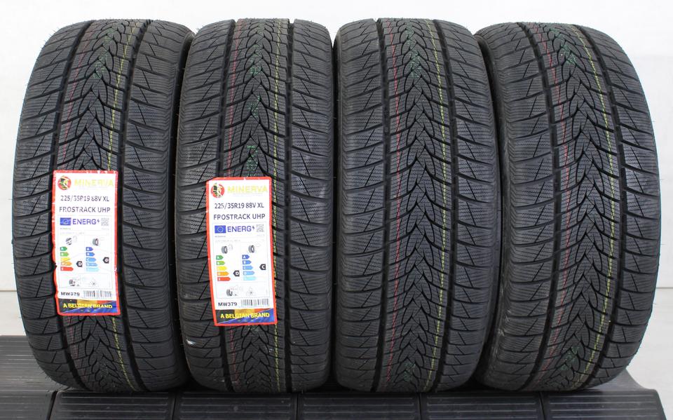 4x 225/35R19 88V MINERVA FROSTRACK UHP WINTERREIFEN XL #1GBL