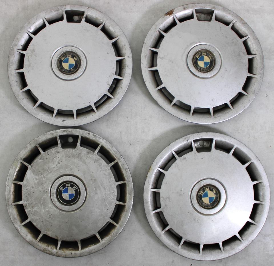 4 ORIGINAL 15" RADKAPPEN BMW 3ER E36 5ER E34 3613-1129843 #1LRZ