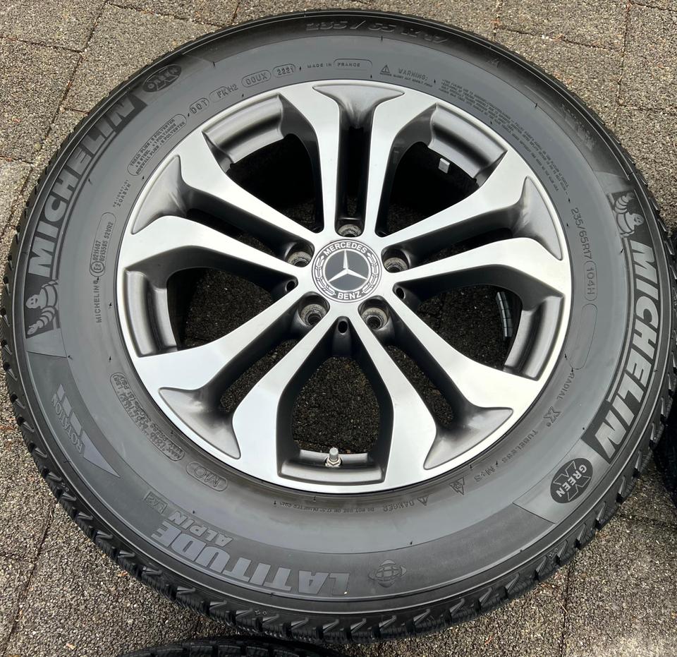 ORIGINAL 17" ALU WINTERRÄDER MERCEDES GLC-KLASSE 204X X253 #1Q7V – Bild 6