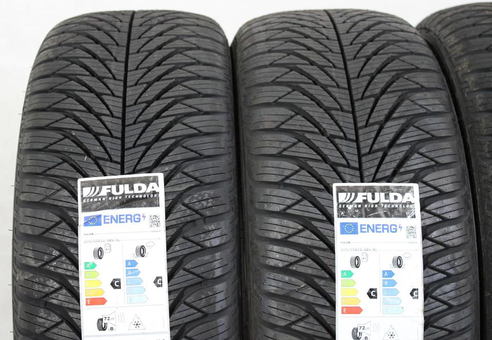 4x 205/55R16 94V FULDA MULTICONTROL GANZJAHRESREIFEN XL #1EXB – Bild 3