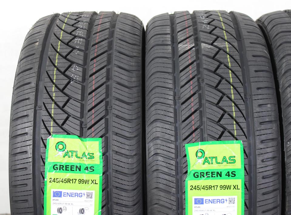 4x 245/45R17 99W ATLAS GREEN 4S GANZJAHRESREIFEN 2024 XL #1QVR – Bild 3