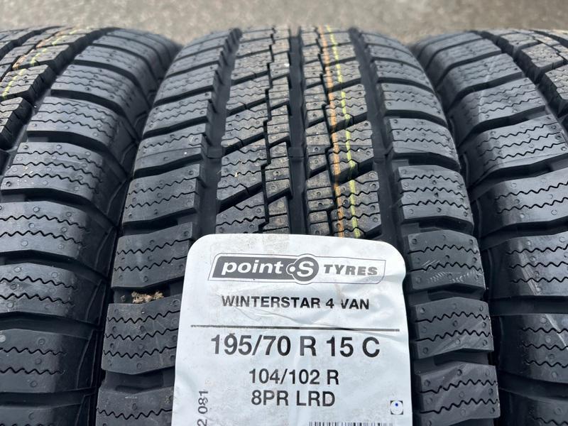 4x 195/70R15C 104/102R POINT S WINTERREIFEN NEU 2022 #11RT – Bild 5