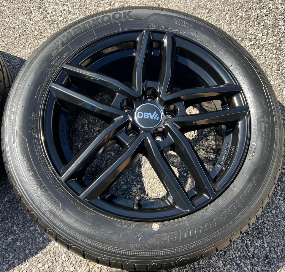 4 ALU 16" SOMMERRÄDER SEAT ARONA KJ VW POLO AW 195/55R16 #1J6Q – Bild 6