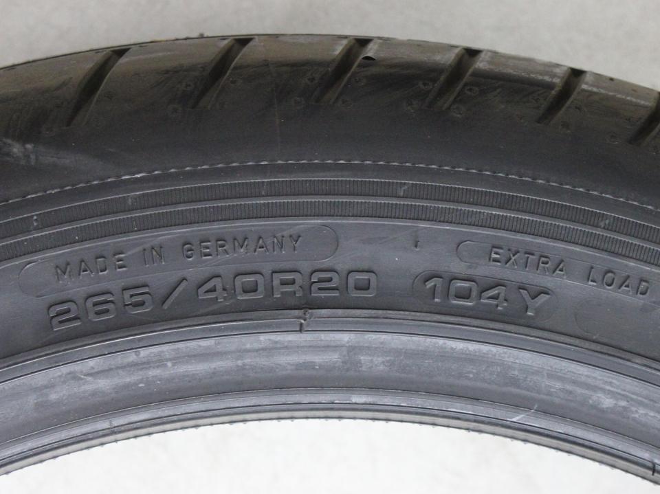 4x 265/40R20 104Y GOODYEAR SOMMERREIFEN 2020 SILENT #24JZ – Bild 6