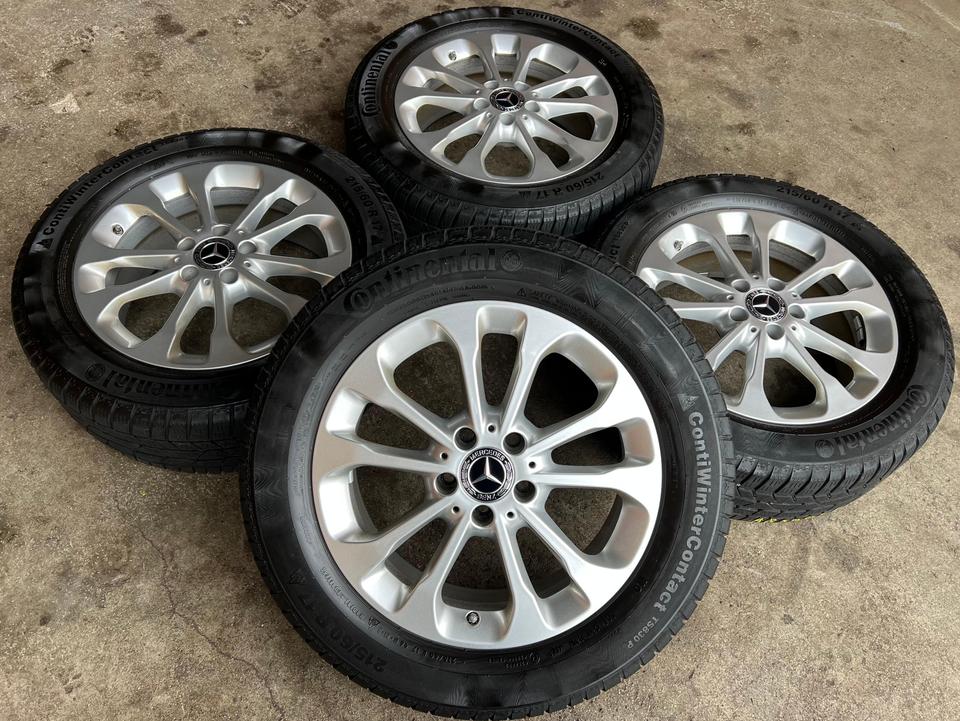 ORIGINAL 17" ALU WINTERRÄDER MERCEDES BENZ GLA KLASSE X156 #1Q1P
