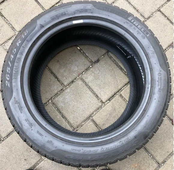 1x 265/45R18 101V PIRELLI SOTTOZERO 2 N0 WINTERREIFEN 6,5MM #4952 – Bild 2