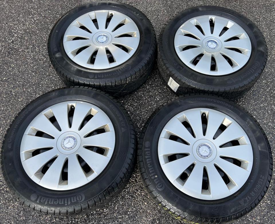 ORIGINAL 17" WINTERRÄDER MERCEDES GLA KLASSE X156 215/60R17 #1DQL – Bild 2