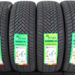 4x 215/60R16 99V ATLAS GREEN3 4S GANZJAHRESREIFEN 2024 NEU #1VUV