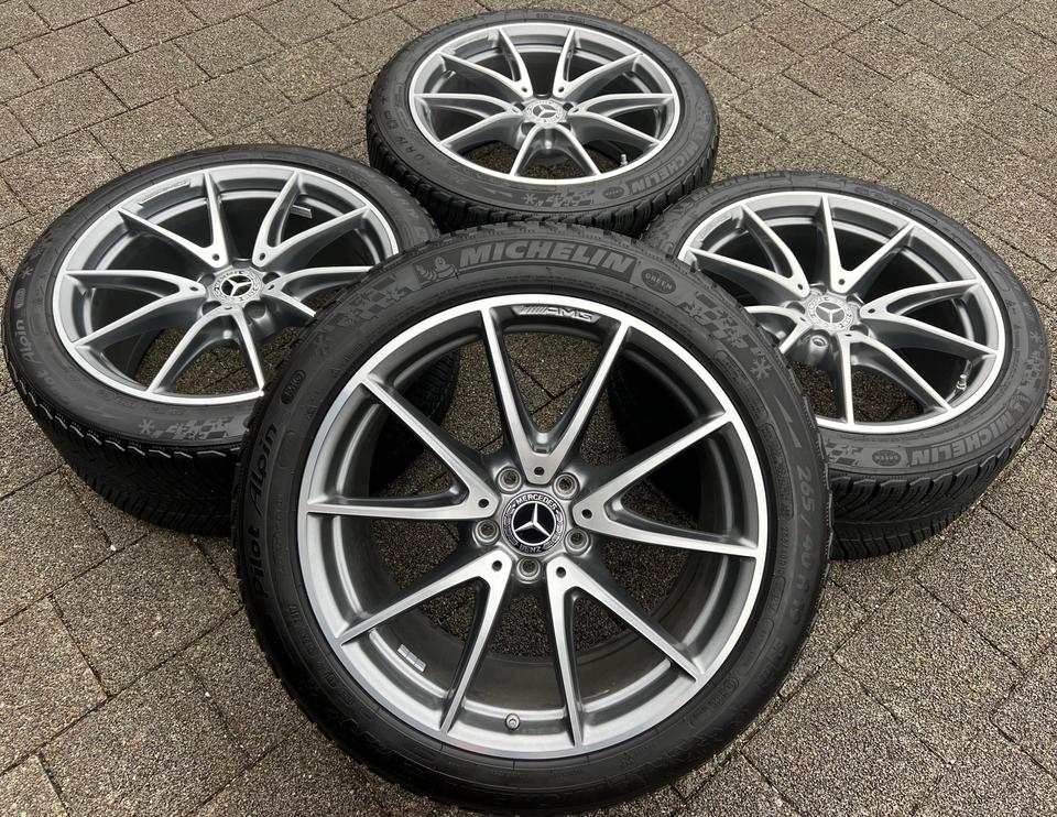 ORIGINAL ALU 19" WINTERRÄDER MERCEDES E-KLASSE AMG E63 W213 #21CD