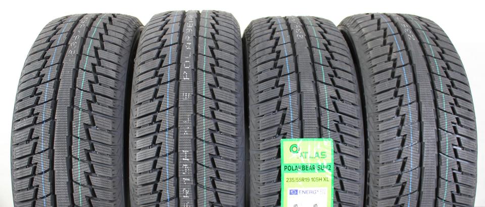 4x 235/55R19 105H ATLAS POLARBEAR SUV2 WINTERREIFEN XL #1PUD – Bild 2