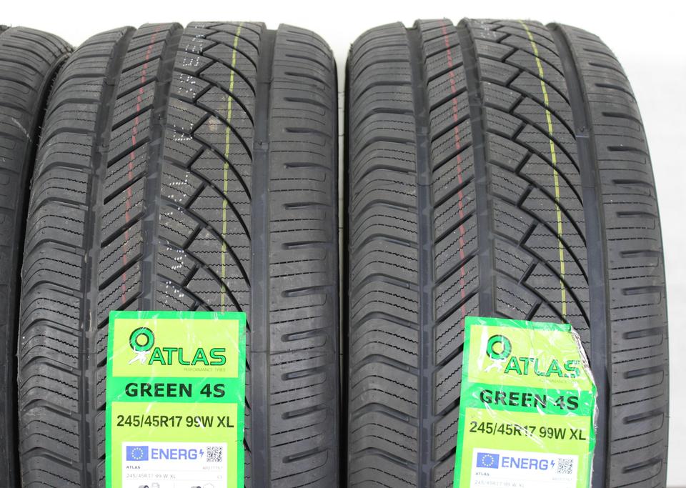 4x 245/45R17 99W ATLAS GREEN 4S GANZJAHRESREIFEN 2024 XL #1QVR – Bild 4