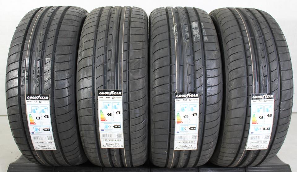 4x 245/40R19 98Y GOODYEAR SOMMERREIFEN RUNFLAT SILENT * #1RRB