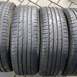 4x 215/55R18 95H CONTINENTAL SOMMERREIFEN 6,5-7MM 2016 #1252