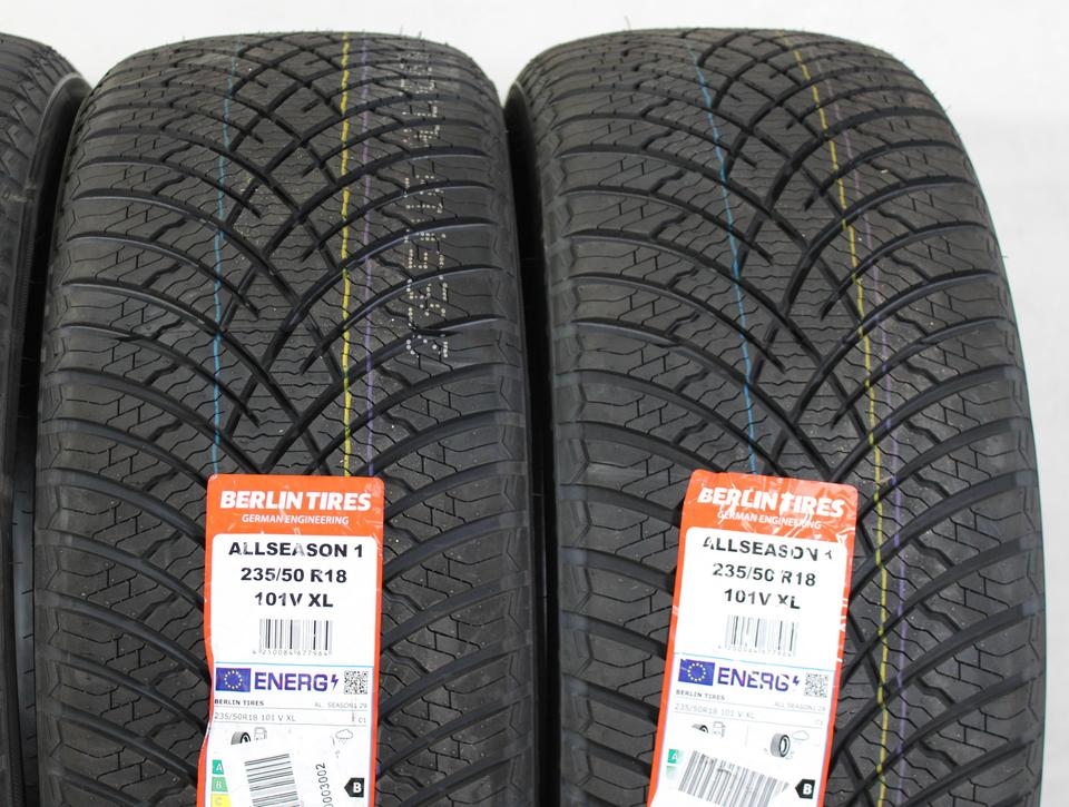 4x 235/50R18 101V BERLIN TIRES GANZJAHRESREIFEN 2024 XL NEU #1S1J – Bild 4