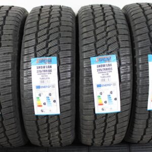 4x 225/70R15C 112/110R SUPERIA SNOW VAN WINTERREIFEN 2022 #1QDE