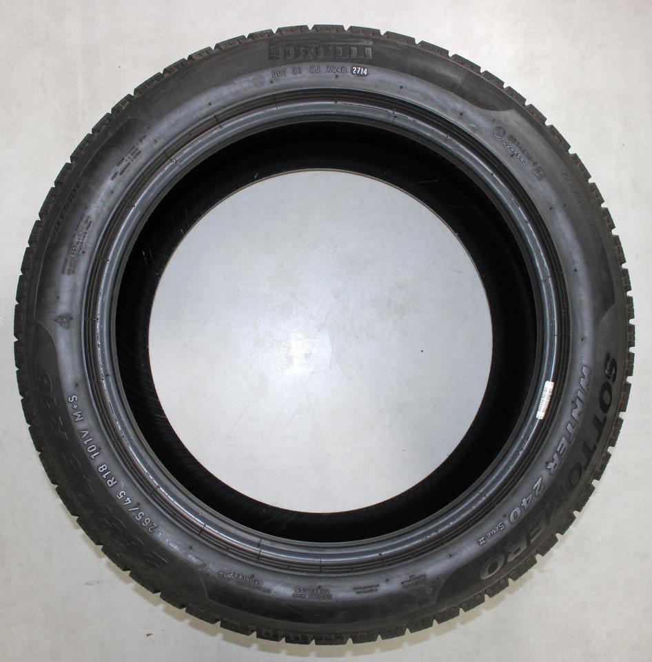 1x 265/45R18 101V PIRELLI SOTTOZERO 2 WINTER 7MM 2014 N0 #1ILR – Bild 4