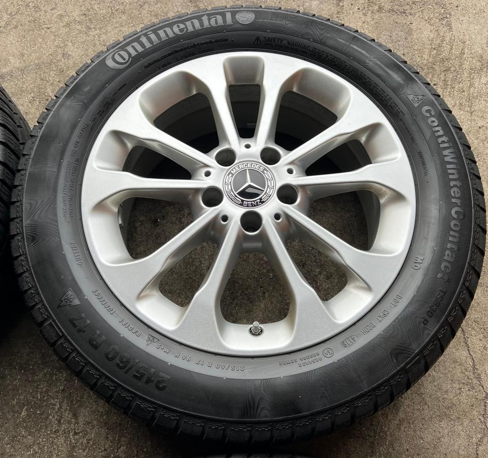 ORIGINAL 17" ALU WINTERRÄDER MERCEDES BENZ GLA KLASSE X156 #1Q1P – Bild 3