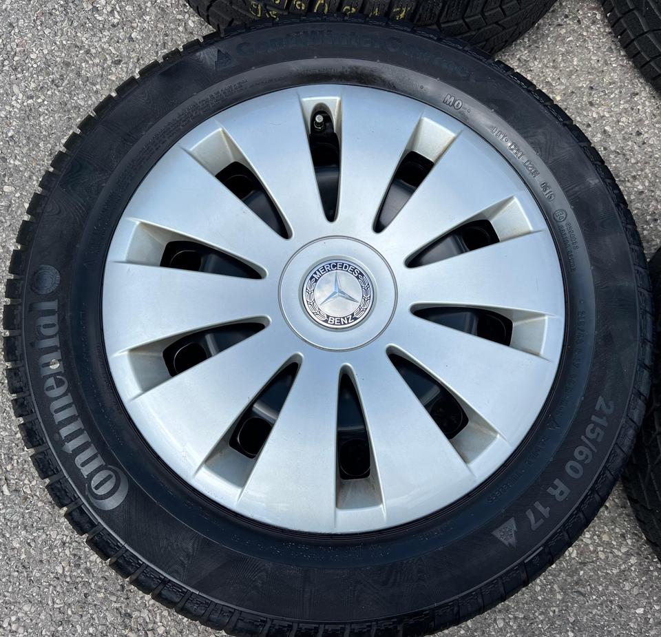 ORIGINAL 17" WINTERRÄDER MERCEDES GLA KLASSE X156 215/60R17 #1MYN – Bild 5