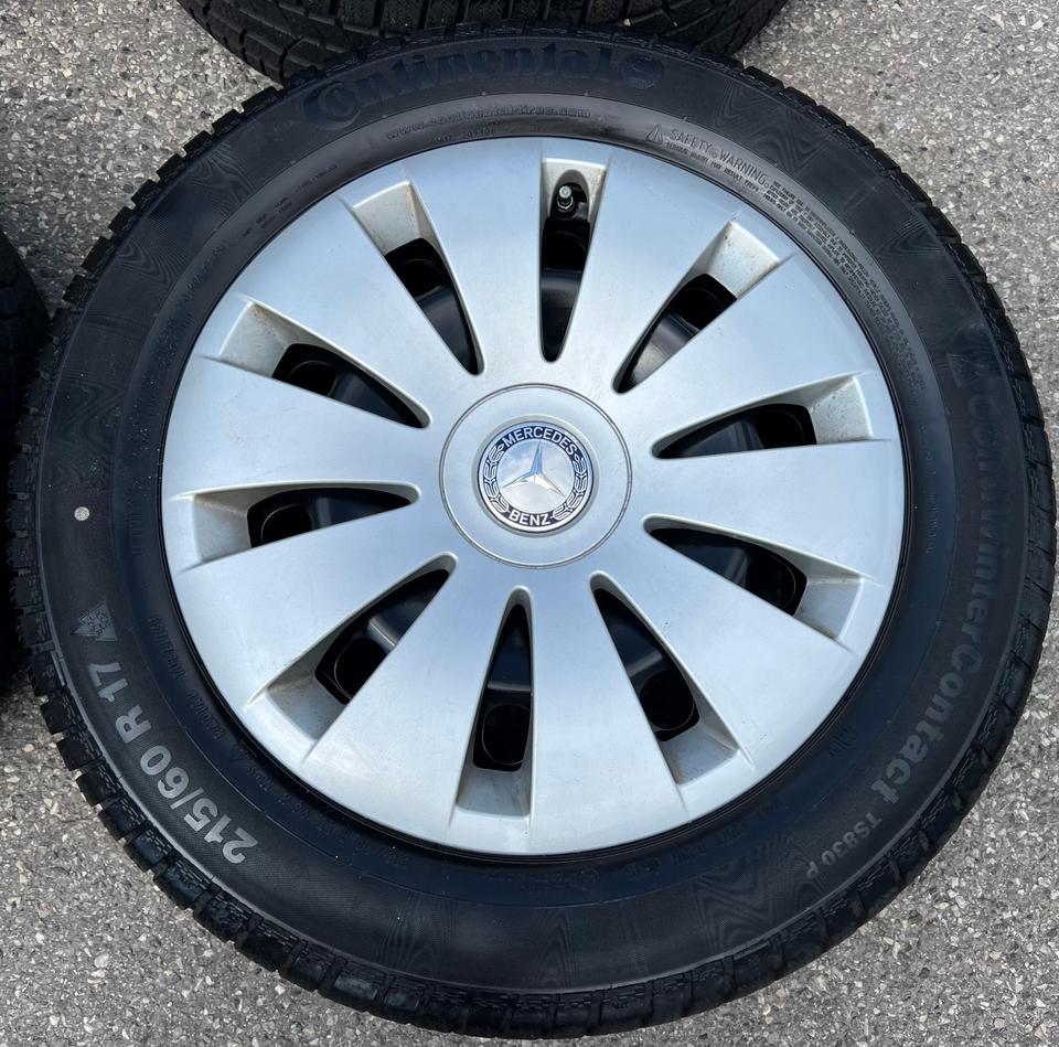 ORIGINAL 17" WINTERRÄDER MERCEDES GLA KLASSE X156 215/60R17 #1MYN – Bild 2