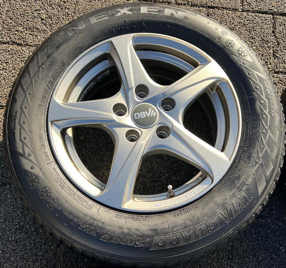 ALU WINTERRÄDER VW GOLF TOURAN CADDY SEAT LEON ALTEA SKODA #247Z – Bild 5