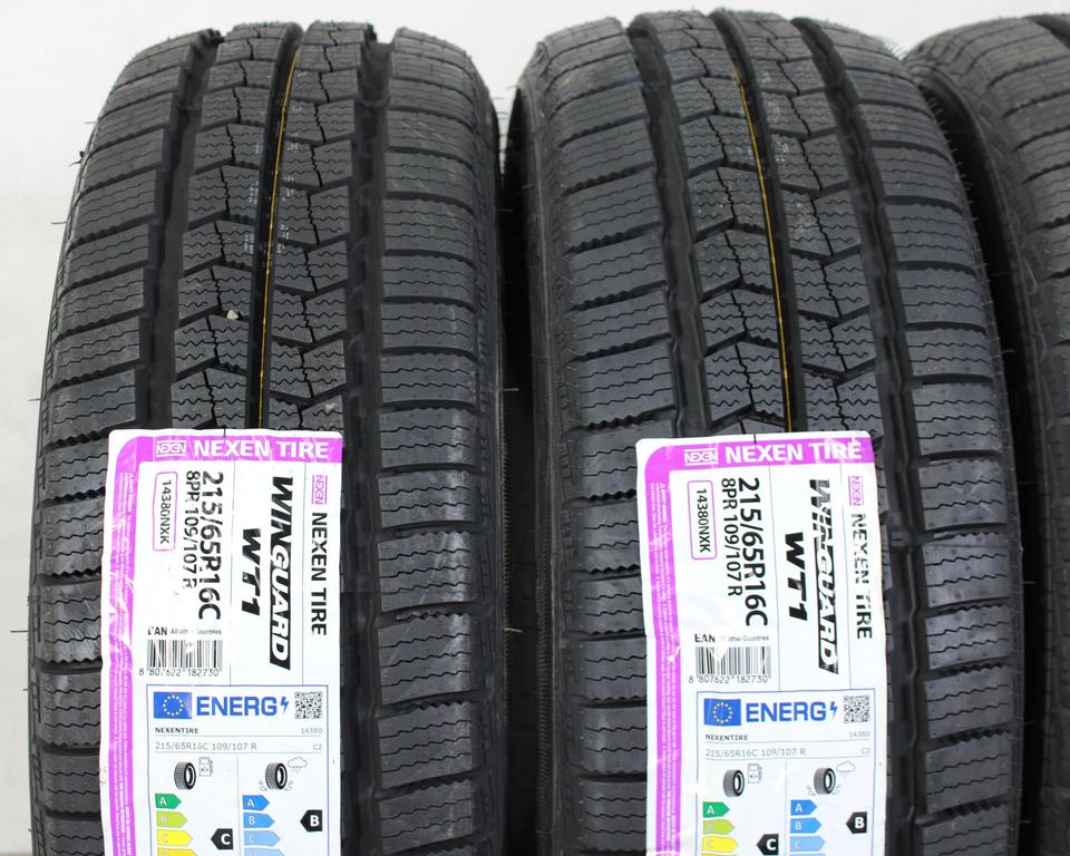 4x 215/65R16C 109/107R NEXEN WINGUARD WT1 WINTERREIFEN #1HFG – Bild 3