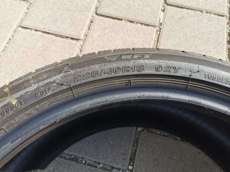4x 225/40R18 92Y BRIDGESTONE SOMMERREIFEN RUNFLAT 2018 #1696 – Bild 6