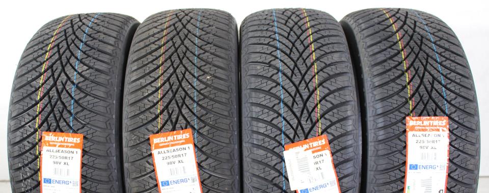 4x 225/50R17 98V BERLIN TIRES GANZJAHRESREIFEN 2024 XL NEU #1QDK – Bild 2