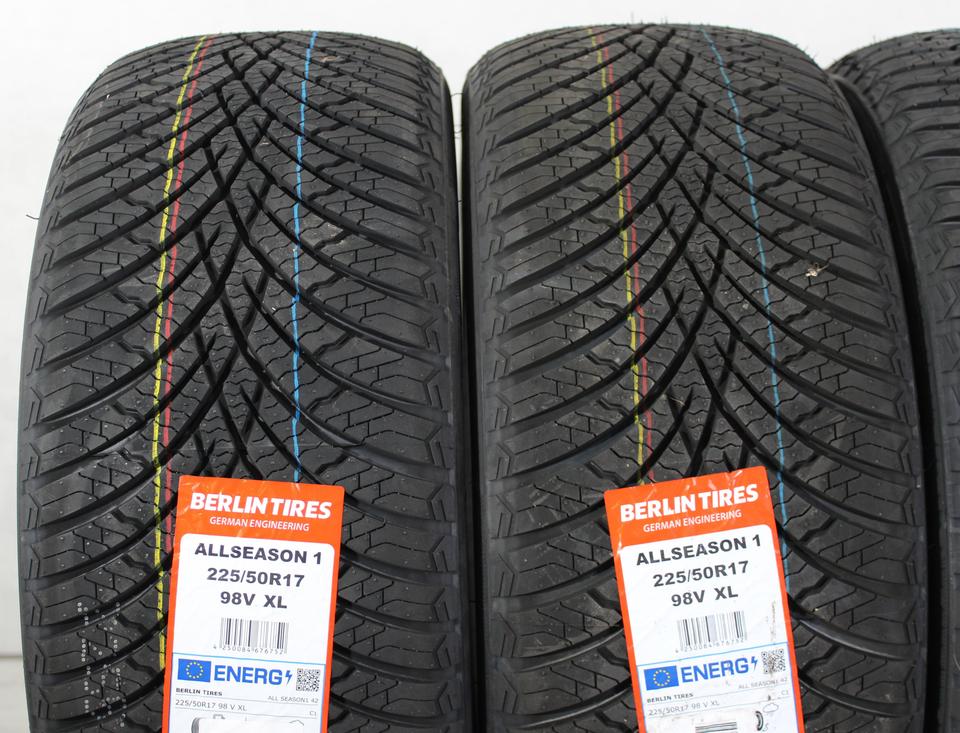 4x 225/50R17 98V BERLIN TIRES GANZJAHRESREIFEN 2024 XL NEU #1QDK – Bild 3