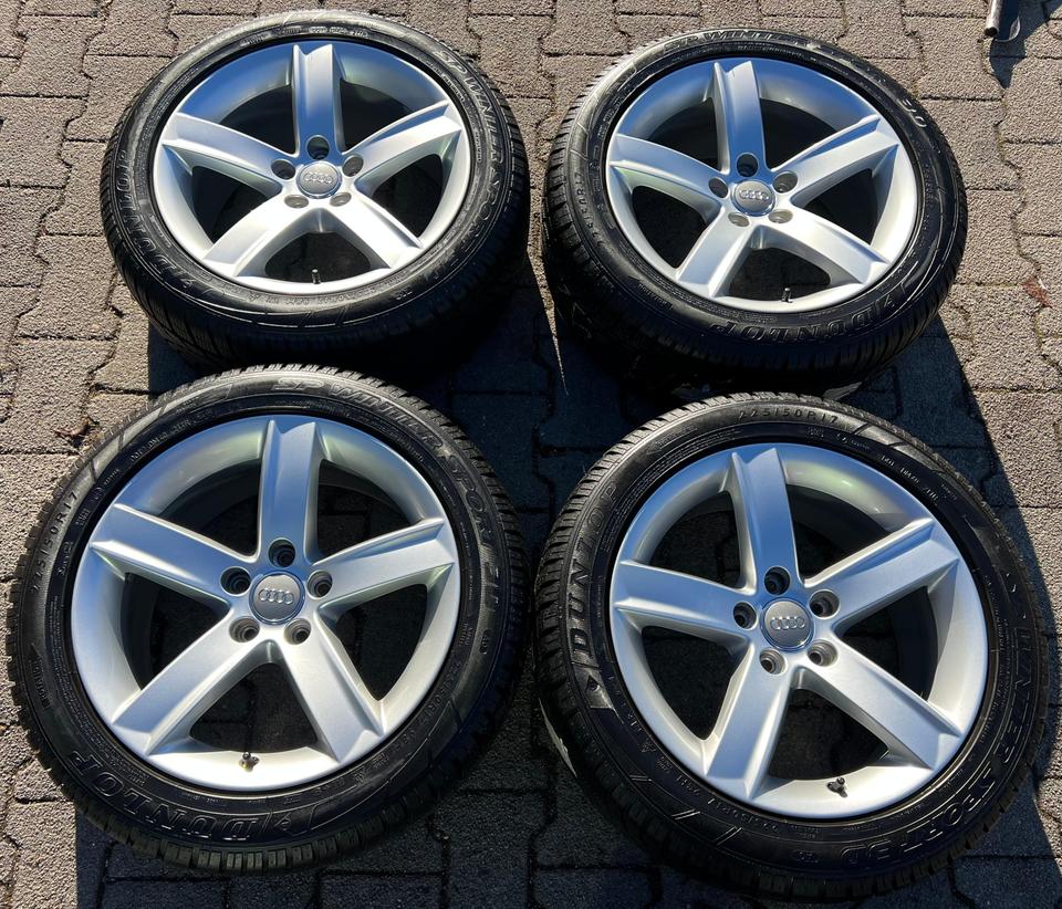 4 ALU WINTERRÄDER AUDI A5 S5 8T B8 225/50R17 98H 8T0071497 #24ZR – Bild 2